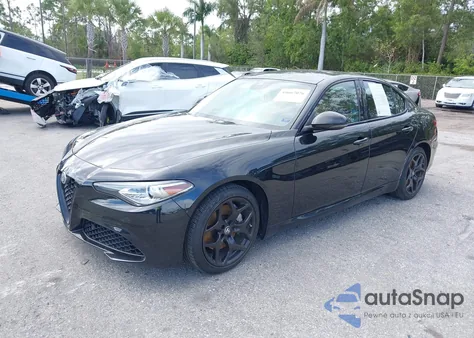 2021 Alfa Romeo Giulia Rwd from USA, damaged, VIN ZARFAMAN8M7641814